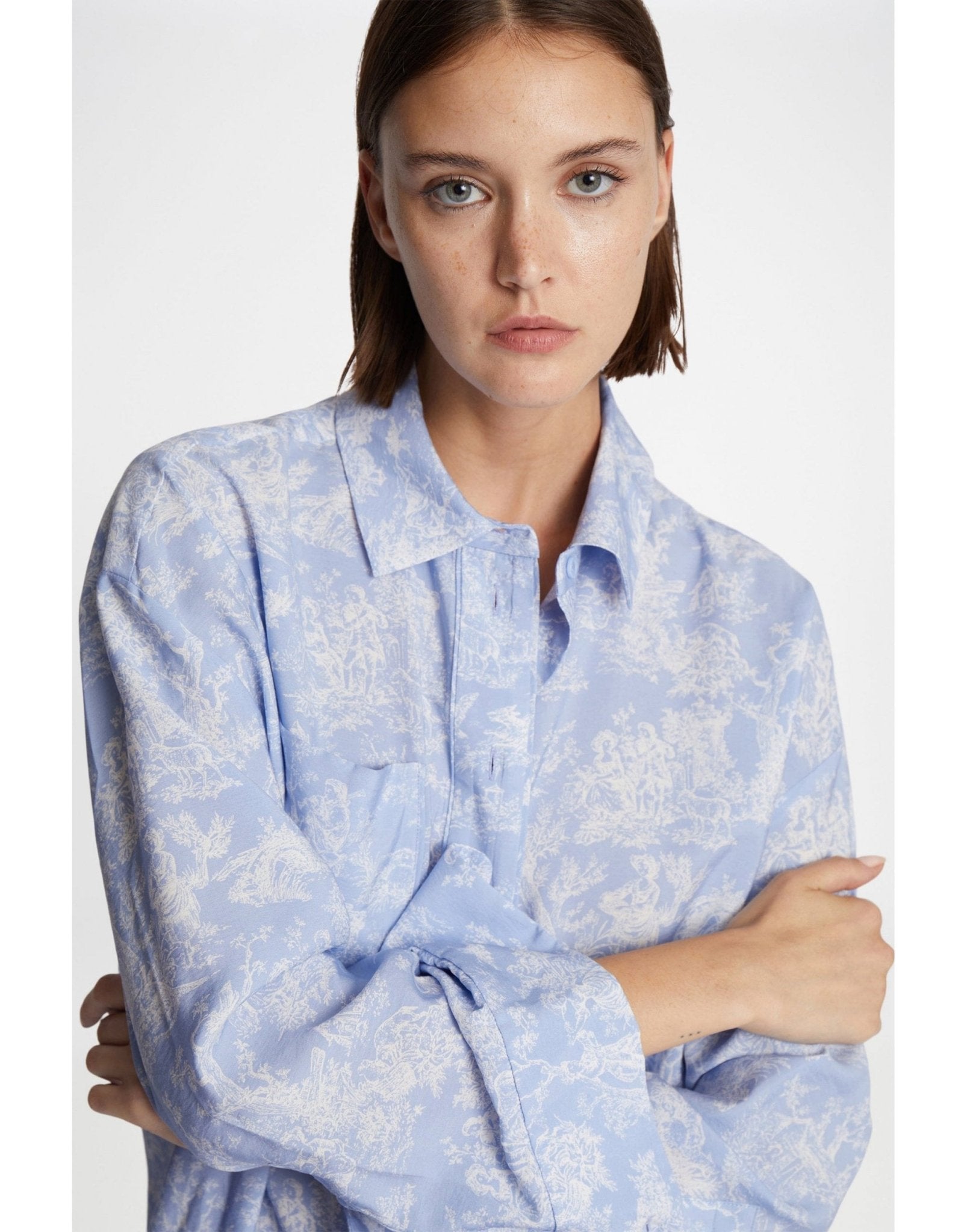 Young Ideas/Henmores - Filius Enchanted Shirt - 33 White Navy - 8