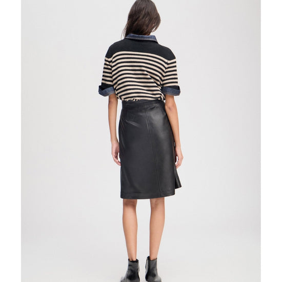 Young Ideas/Henmores - Laja Striped Knitted Top - Camel - 8