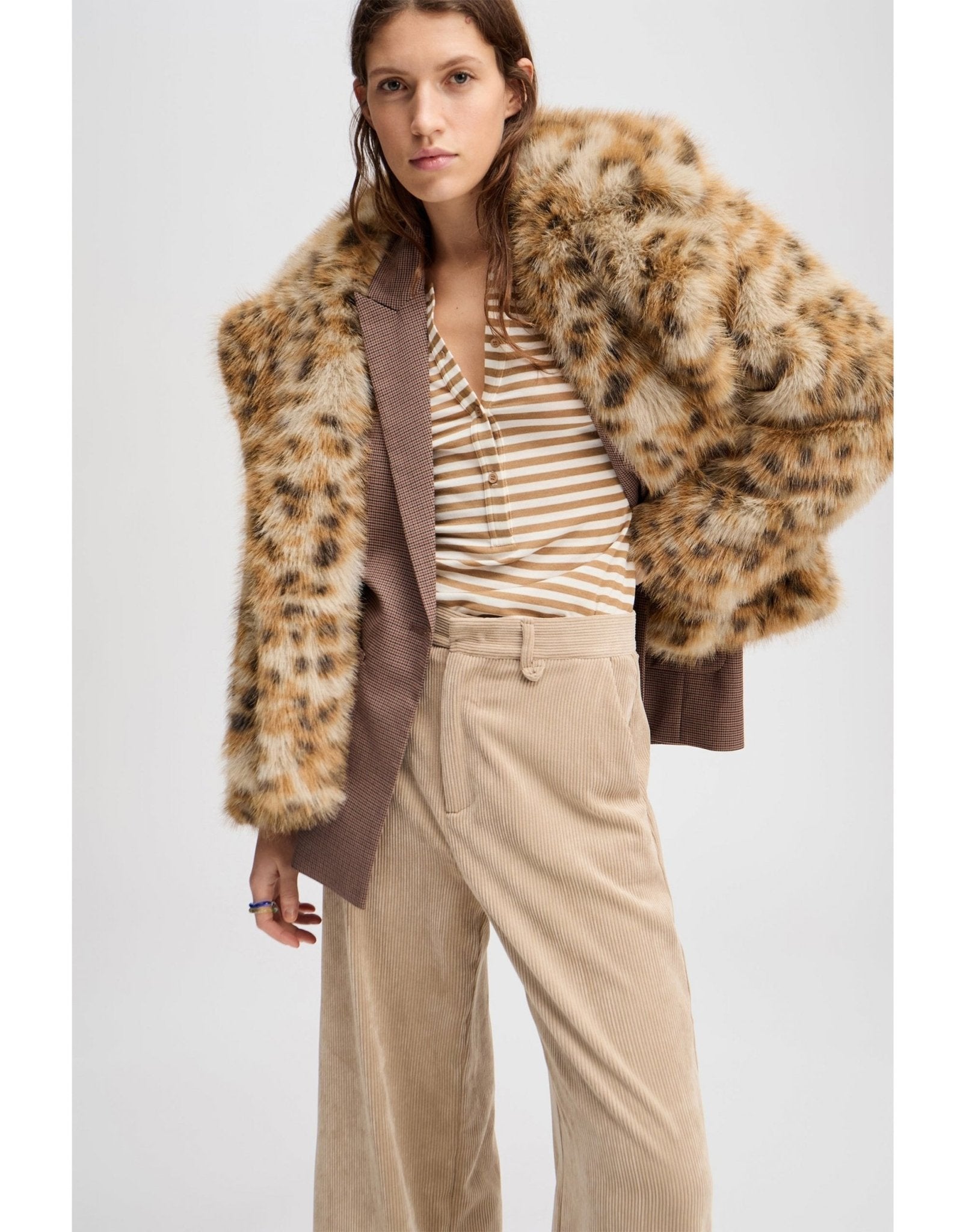 Young Ideas/Henmores - Lelouis Straight Leg Jeans - Latte - 8