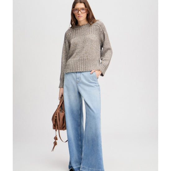 Young Ideas/Henmores - Lohanna Rib Detail Jumper - Charcoal - 6