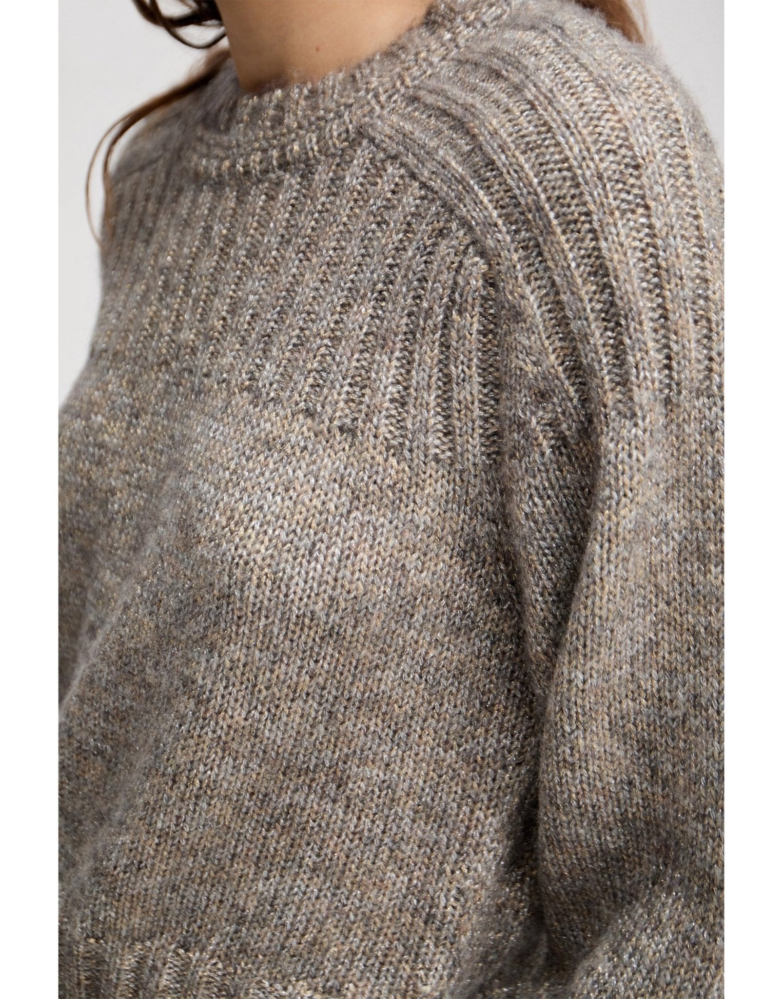 Young Ideas/Henmores - Lohanna Rib Detail Jumper - Charcoal - 6