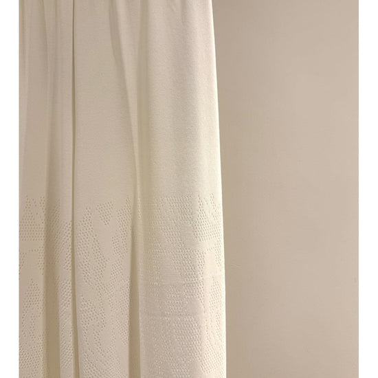 Young Ideas/Henmores - Crochet Effect Wide Leg Pull On Trousers - ecru - 10