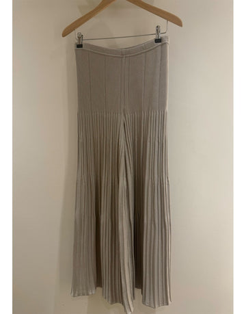 Young Ideas/Henmores - Panel Detail Wide Leg Pull On Trousers - sand - 10