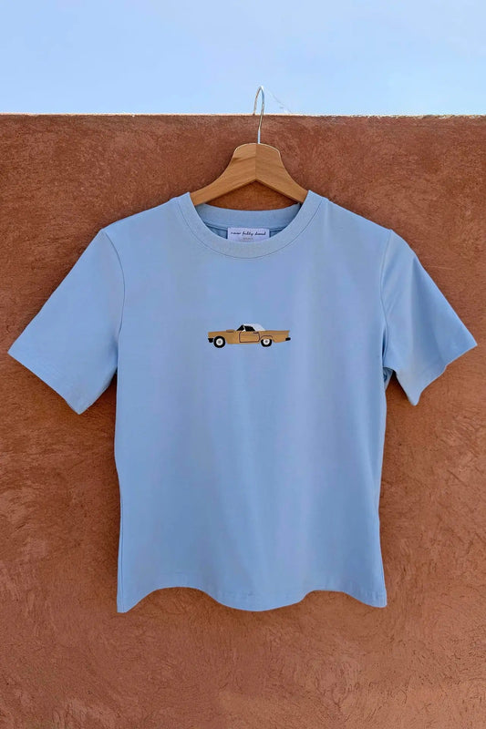 Young Ideas & Henmores -Cadillac Baby T-Shirt -Blue -XS