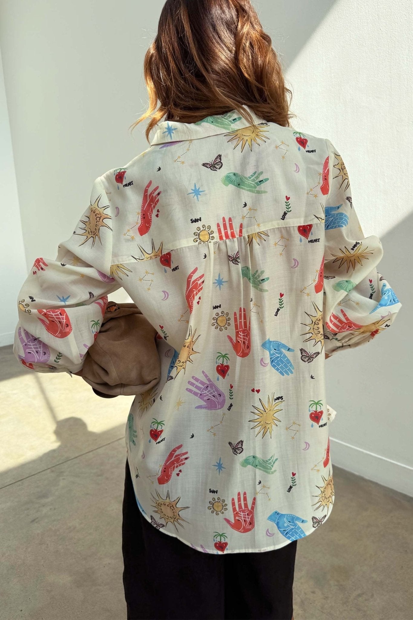 Young Ideas & Henmores -Marley Celestial Shirt -Cream Multi -6