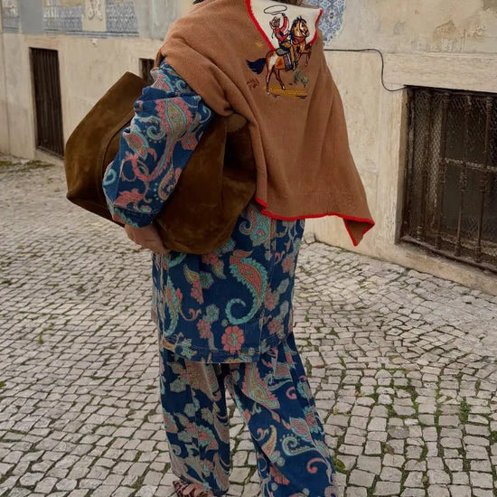 Young Ideas/Henmores - Martha Cowgirl Cardigan - Brown - XS