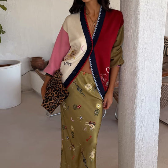 Young Ideas/Henmores - Martha Mystical Cardigan - Multi - XS