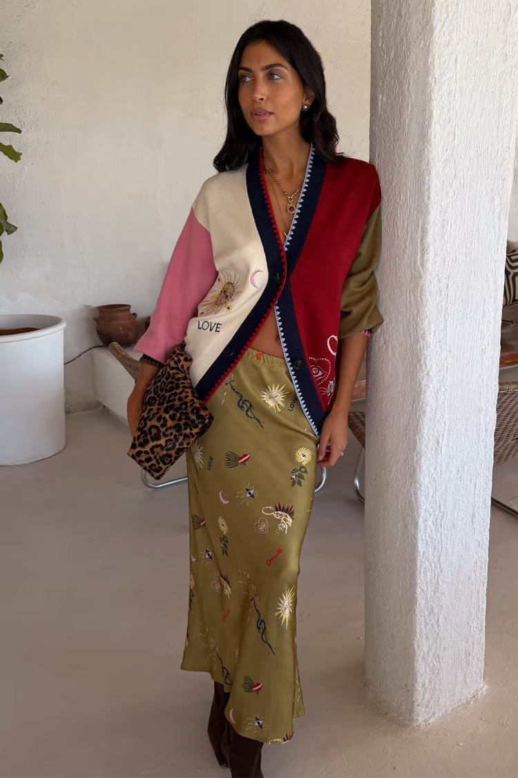 Young Ideas/Henmores - Martha Mystical Cardigan - Multi - XS