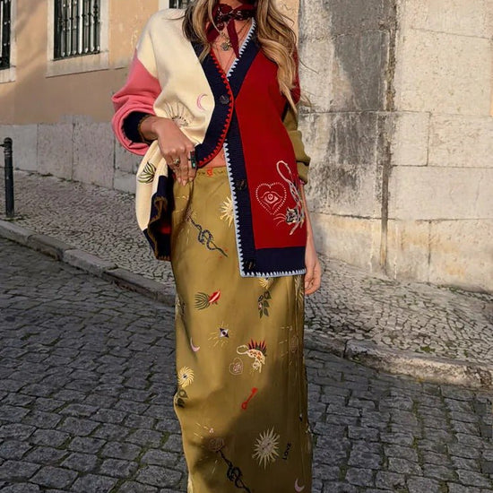 Young Ideas/Henmores - Martha Mystical Cardigan - Multi - XS