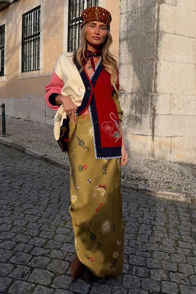 Young Ideas/Henmores - Martha Mystical Cardigan - Multi - XS