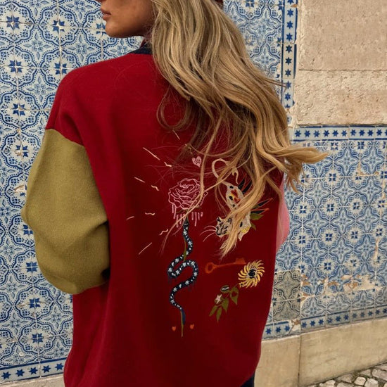 Young Ideas/Henmores - Martha Mystical Cardigan - Multi - XS