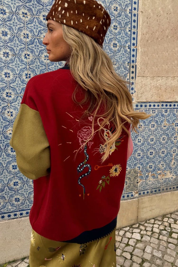 Young Ideas/Henmores - Martha Mystical Cardigan - Multi - XS