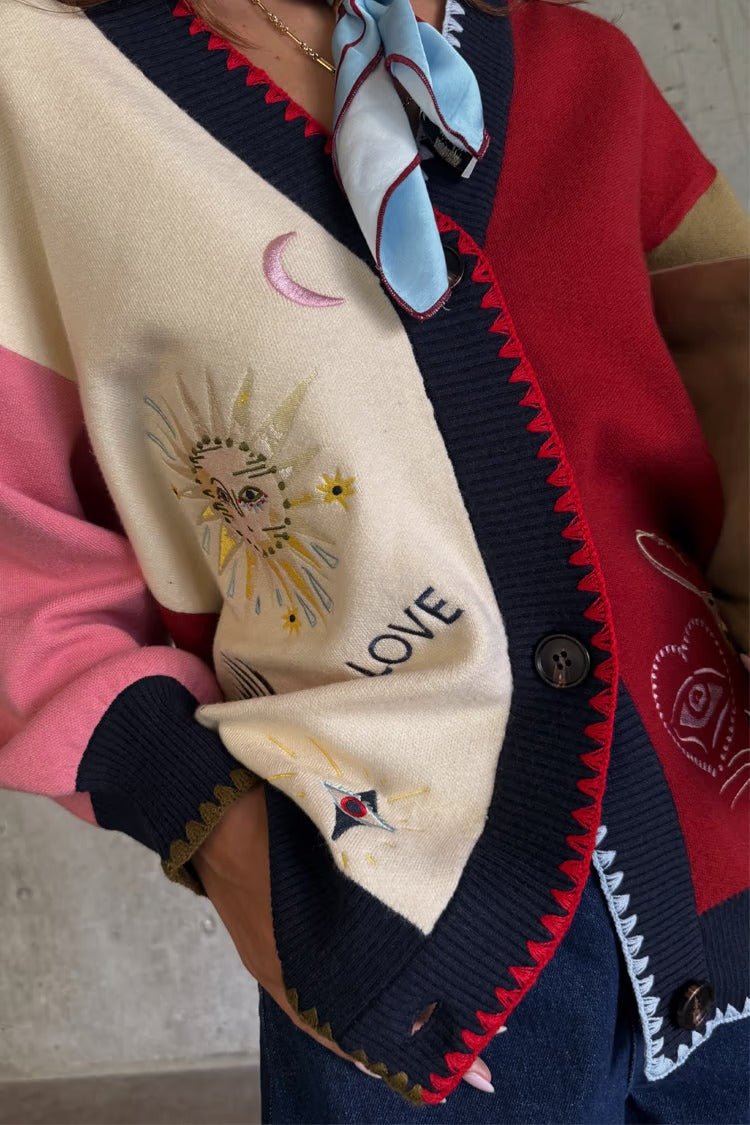 Young Ideas/Henmores - Martha Mystical Cardigan - Multi - XS