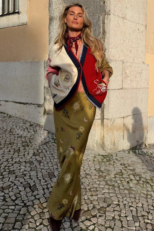 Young Ideas/Henmores - Martha Mystical Cardigan - Multi - XS