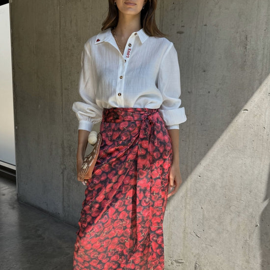 Young Ideas/Henmores - Miley Love Shirt - White - 6