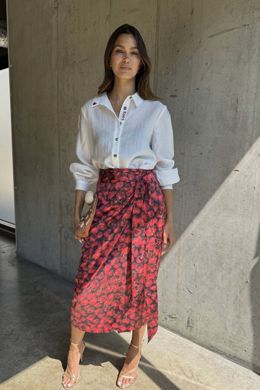 Young Ideas/Henmores - Miley Love Shirt - White - 6