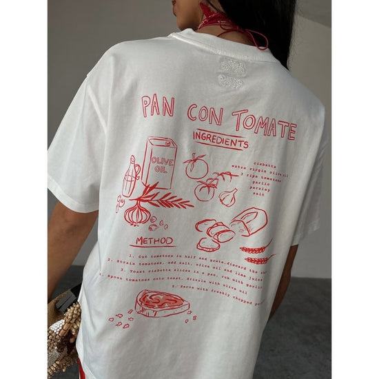 Young Ideas/Henmores - Pan Con Tomate T-Shirt - White - XS