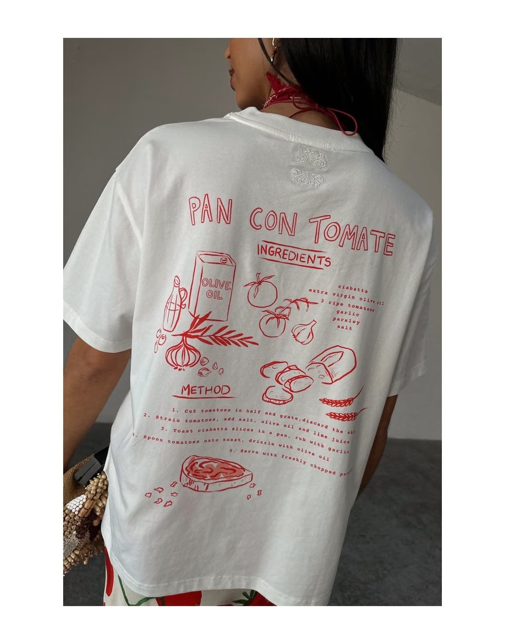 Young Ideas/Henmores - Pan Con Tomate T-Shirt - White - XS