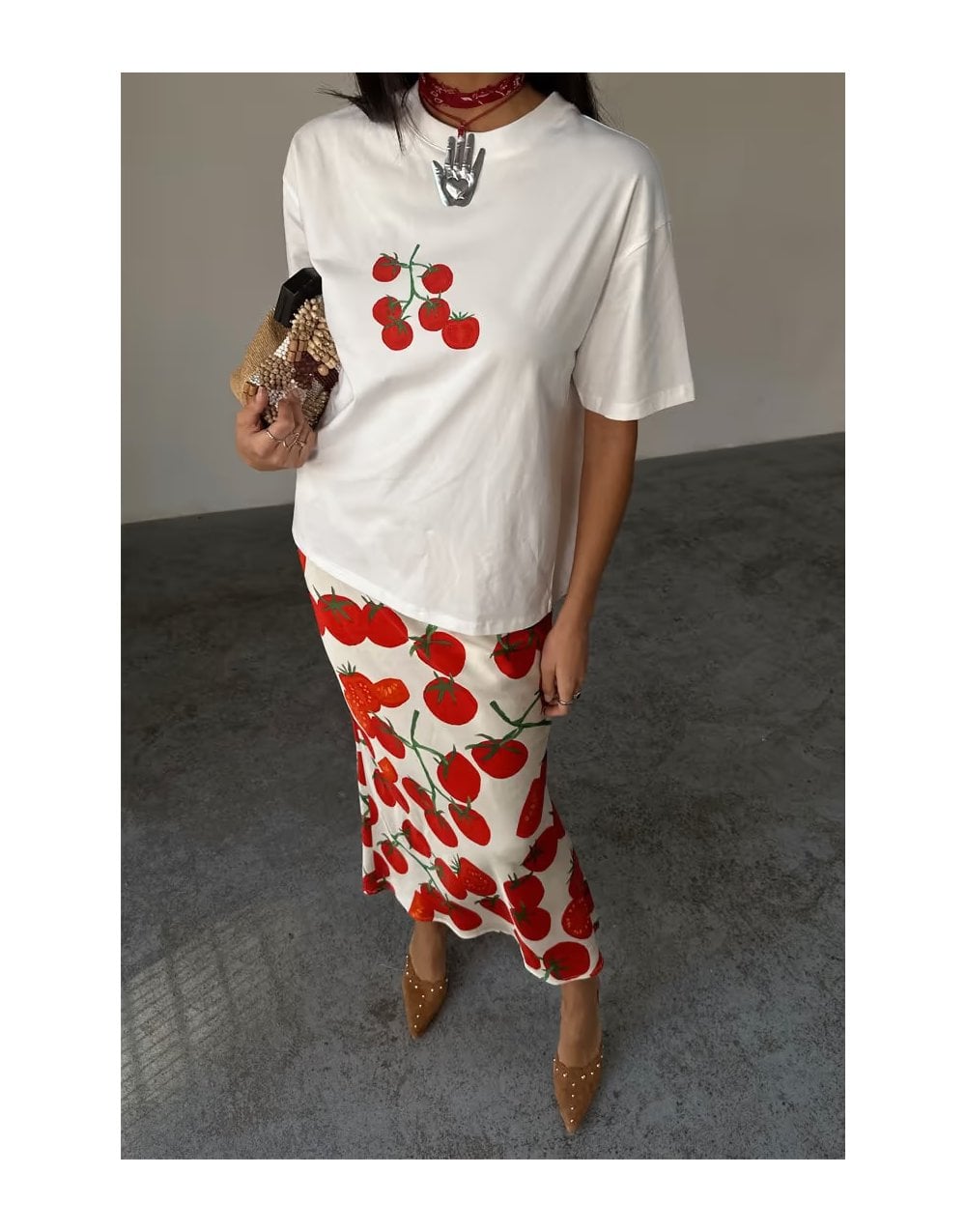 Young Ideas/Henmores - Pan Con Tomate T-Shirt - White - XS