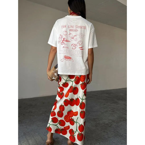 Young Ideas/Henmores - Pan Con Tomate T-Shirt - White - XS