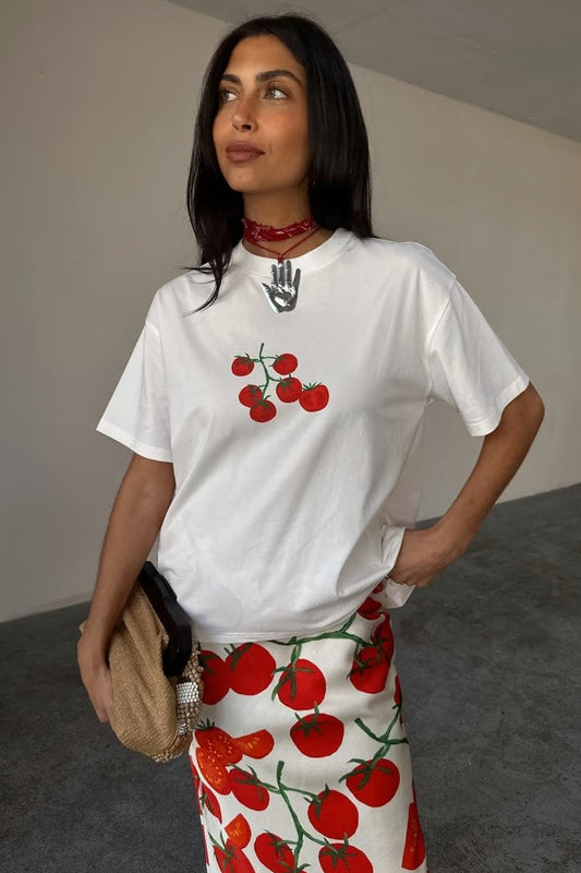 Young Ideas/Henmores - Pan Con Tomate T-Shirt - White - XS