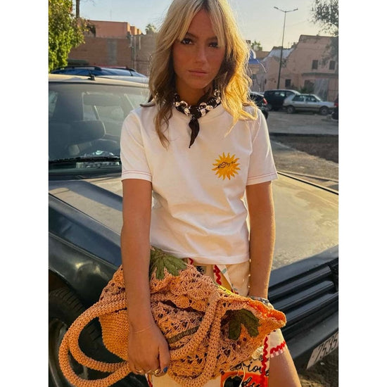 Young Ideas/Henmores - Poema Baby T-Shirt - White - XS