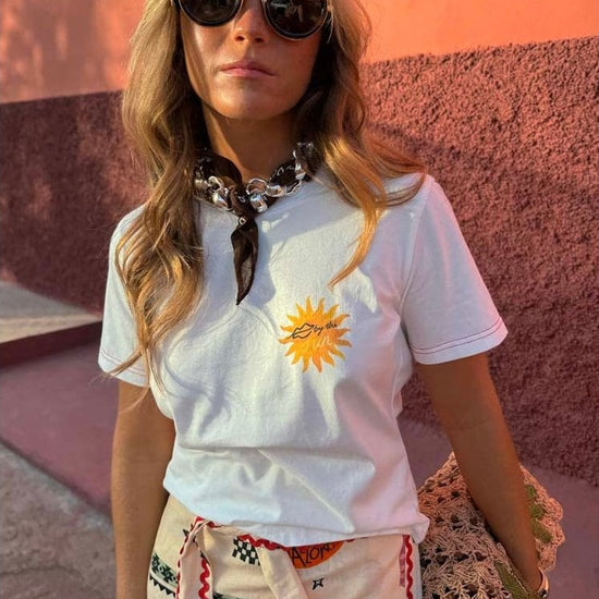 Young Ideas/Henmores - Poema Baby T-Shirt - White - XS