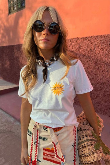 Young Ideas/Henmores - Poema Baby T-Shirt - White - XS