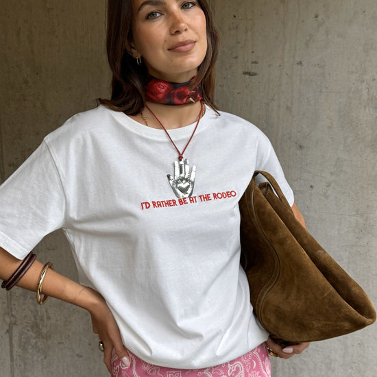 Young Ideas/Henmores - Rodeo T-Shirt - White - XS