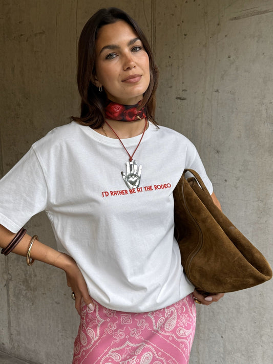 Young Ideas/Henmores - Rodeo T-Shirt - White - XS