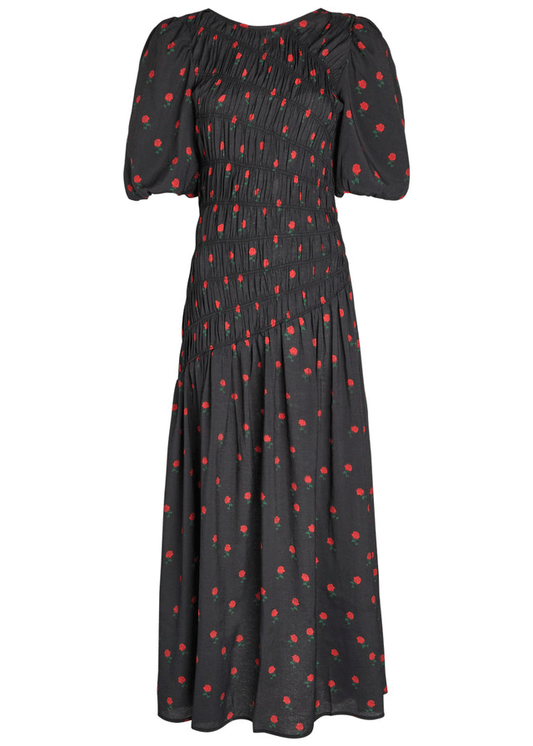 Young Ideas/Henmores - Rose Nara Dress - Black - 8