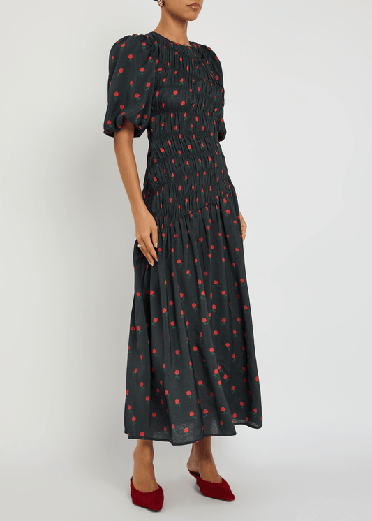 Young Ideas/Henmores - Rose Nara Dress - Black - 8