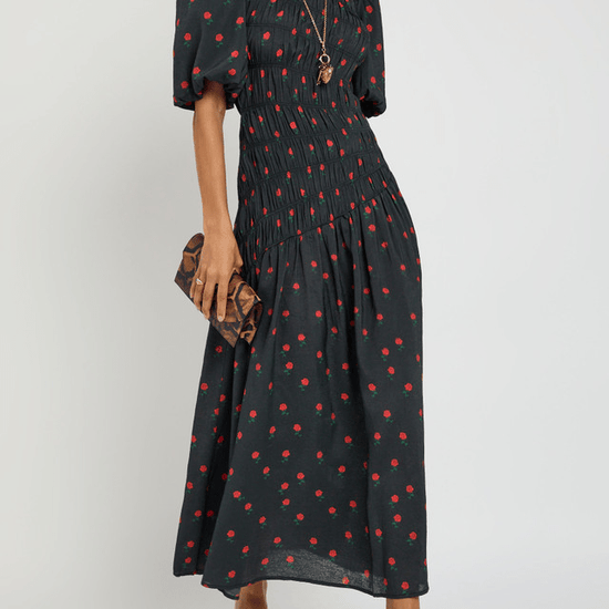 Young Ideas/Henmores - Rose Nara Dress - Black - 8