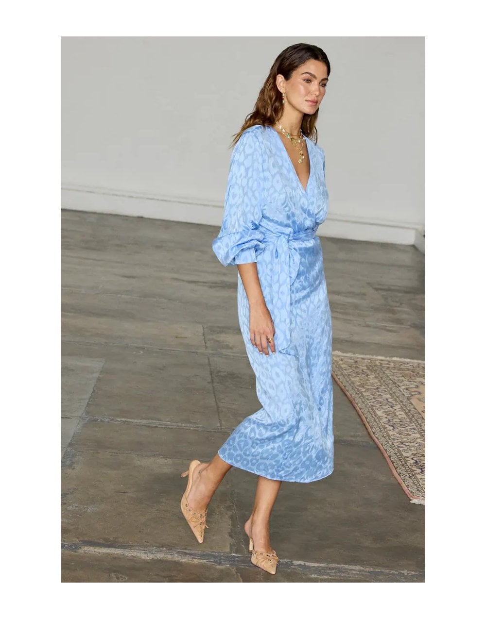 Young Ideas/Henmores - Vienna Dress - Blue - 8