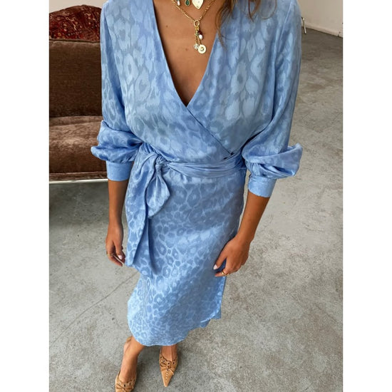 Young Ideas/Henmores - Vienna Dress - Blue - 8