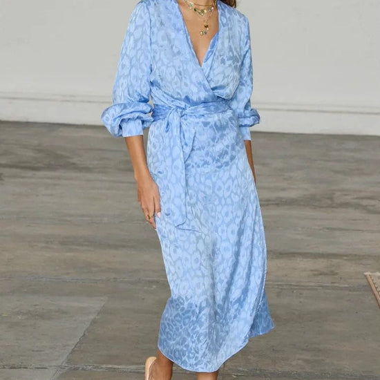 Young Ideas/Henmores - Vienna Dress - Blue - 8