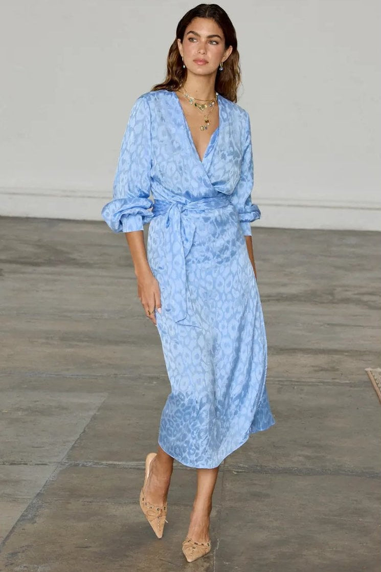 Young Ideas/Henmores - Vienna Dress - Blue - 8