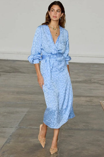 Young Ideas/Henmores - Vienna Dress - Blue - 8