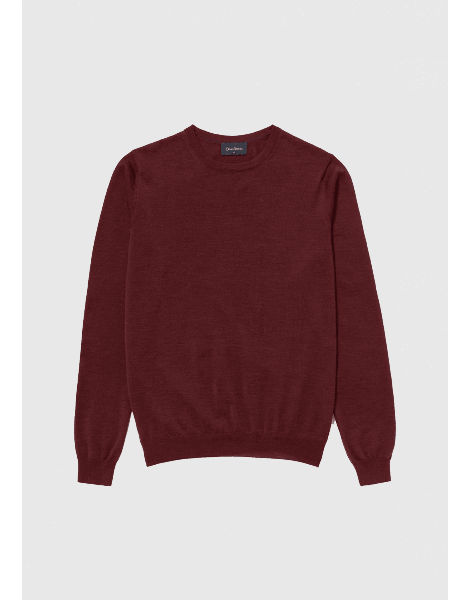 Young Ideas/Henmores - Camber Crew Neck Knit - Burgundy - M