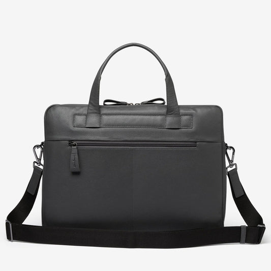 Young Ideas & Henmores -Clovelly Briefcase -Grey -OS
