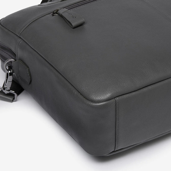 Young Ideas & Henmores -Clovelly Briefcase -Grey -OS