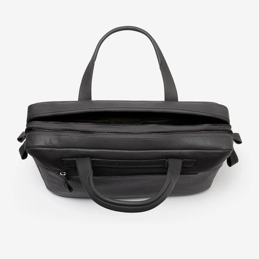 Young Ideas & Henmores -Clovelly Briefcase -Grey -OS