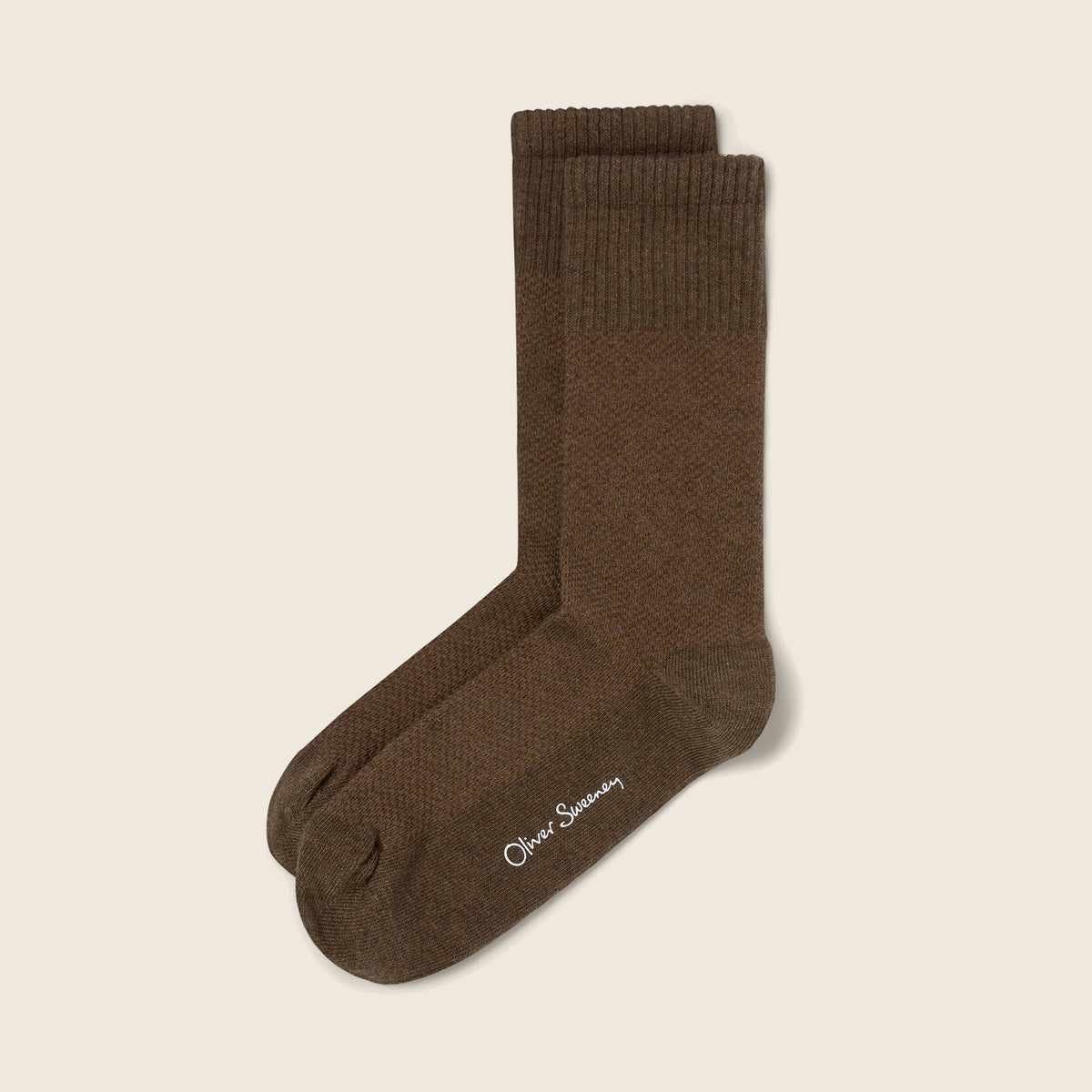 Young Ideas & Henmores -Cuba Knitted Socks -Chocolate -M