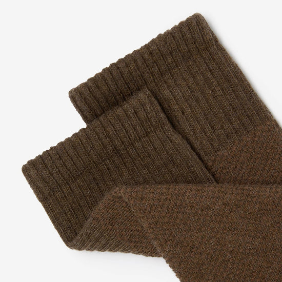 Young Ideas & Henmores -Cuba Knitted Socks -Burgundy -M