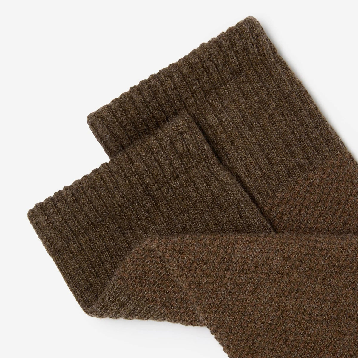 Young Ideas & Henmores -Cuba Knitted Socks -Burgundy -M