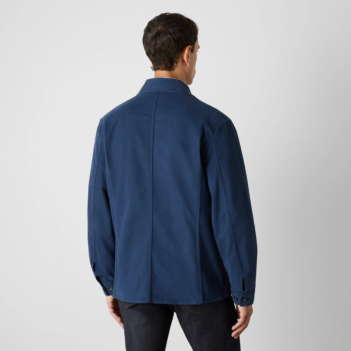 Young Ideas & Henmores -Fundura Overshirt -Navy -M