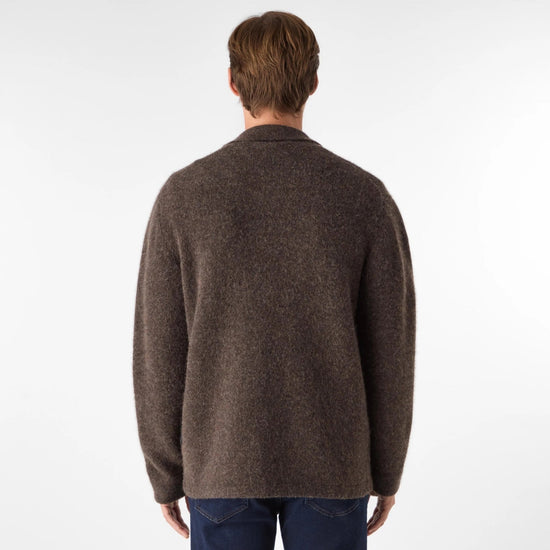 Young Ideas & Henmores -Heywood 3 Pocket Button Jumper -Navy -M