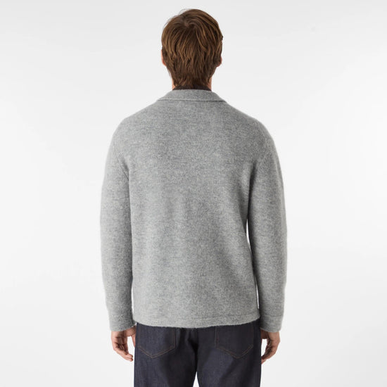 Young Ideas & Henmores -Heywood 3 Pocket Button Jumper -Navy -M