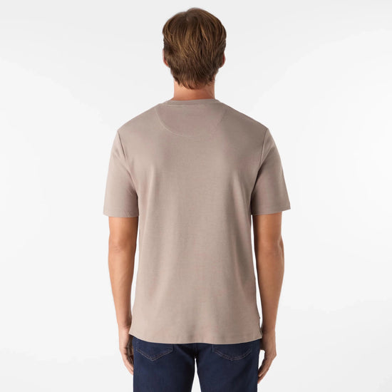 Young Ideas & Henmores -Palmela Jersey T-Shirt -Mushroom -M