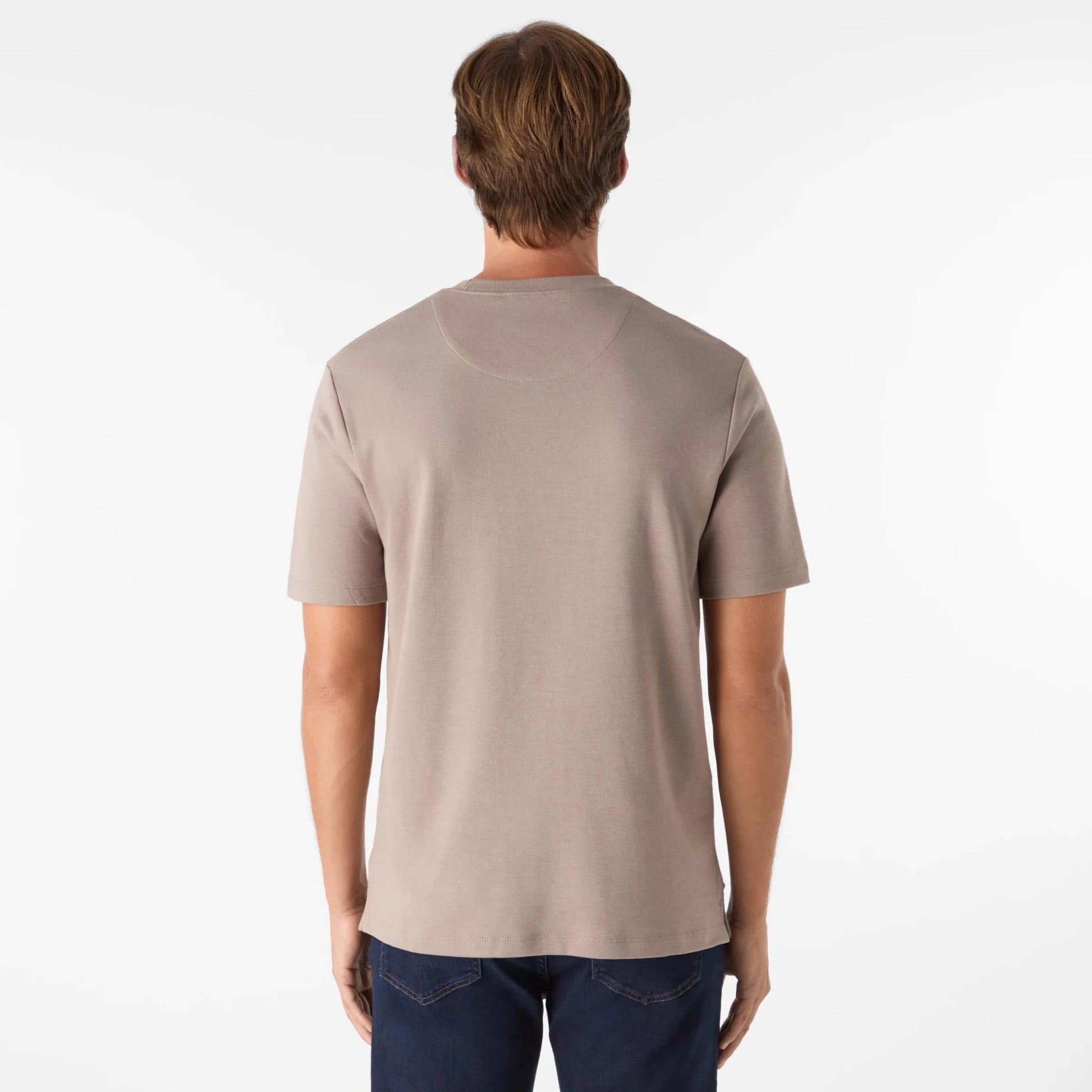 Young Ideas & Henmores -Palmela Jersey T-Shirt -Mushroom -M